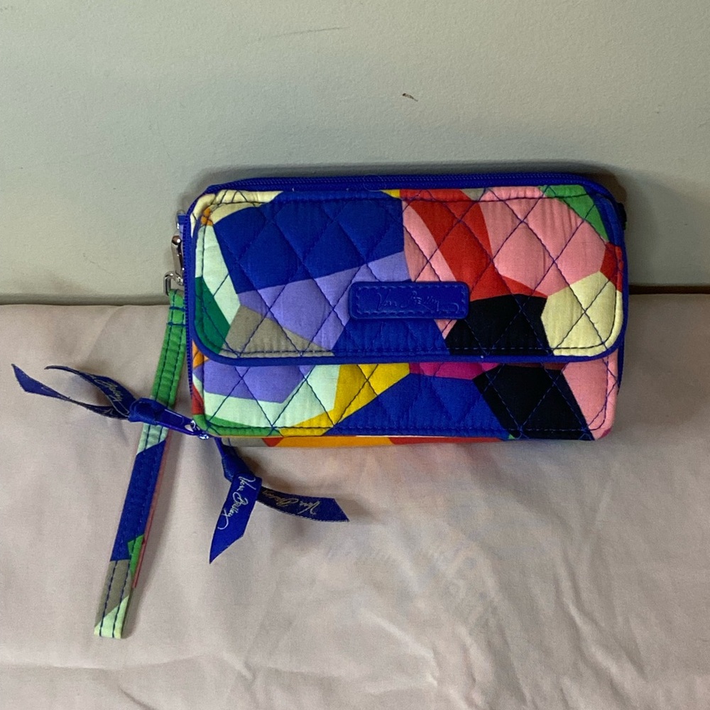 Vera Bradley Multi-Colored Pop Art Crossbody Bag, Wristlet